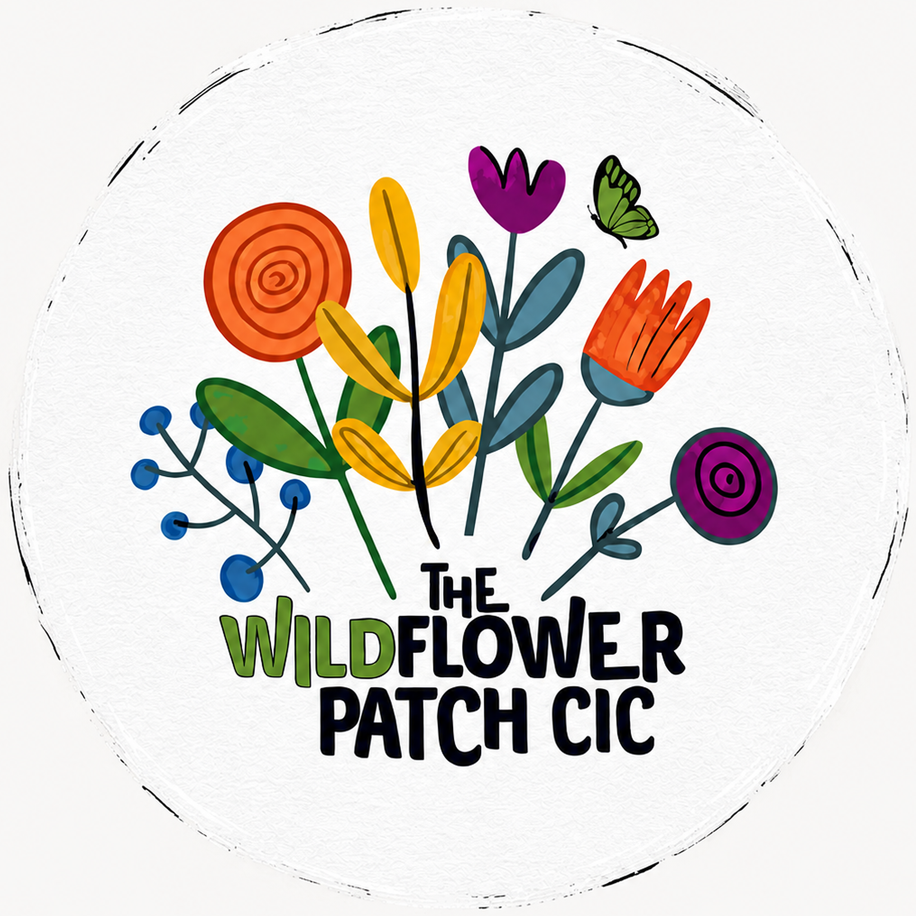 The Wildflower Patch CIC logo